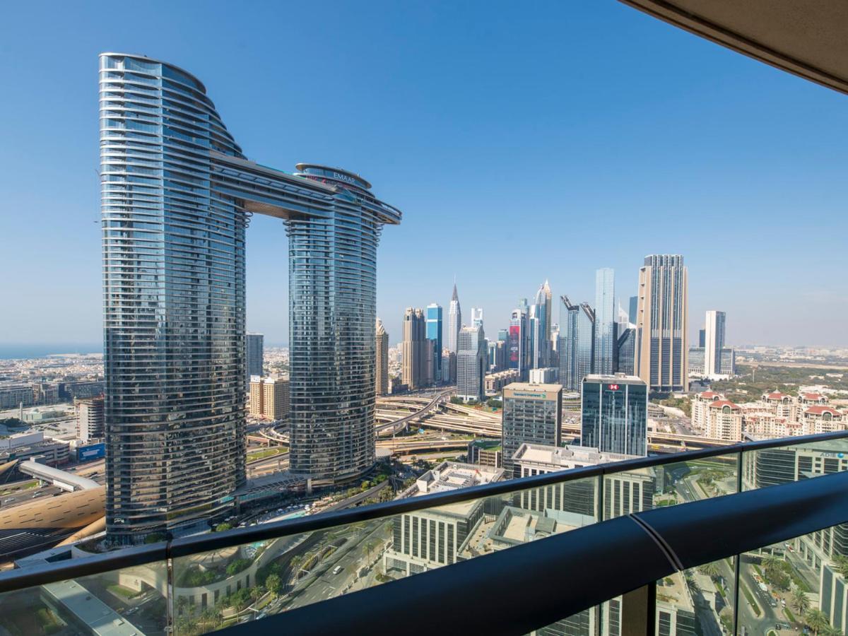 Апартаменти First Class 3Br With Full Dubai Skyline & Sea View Екстер'єр фото